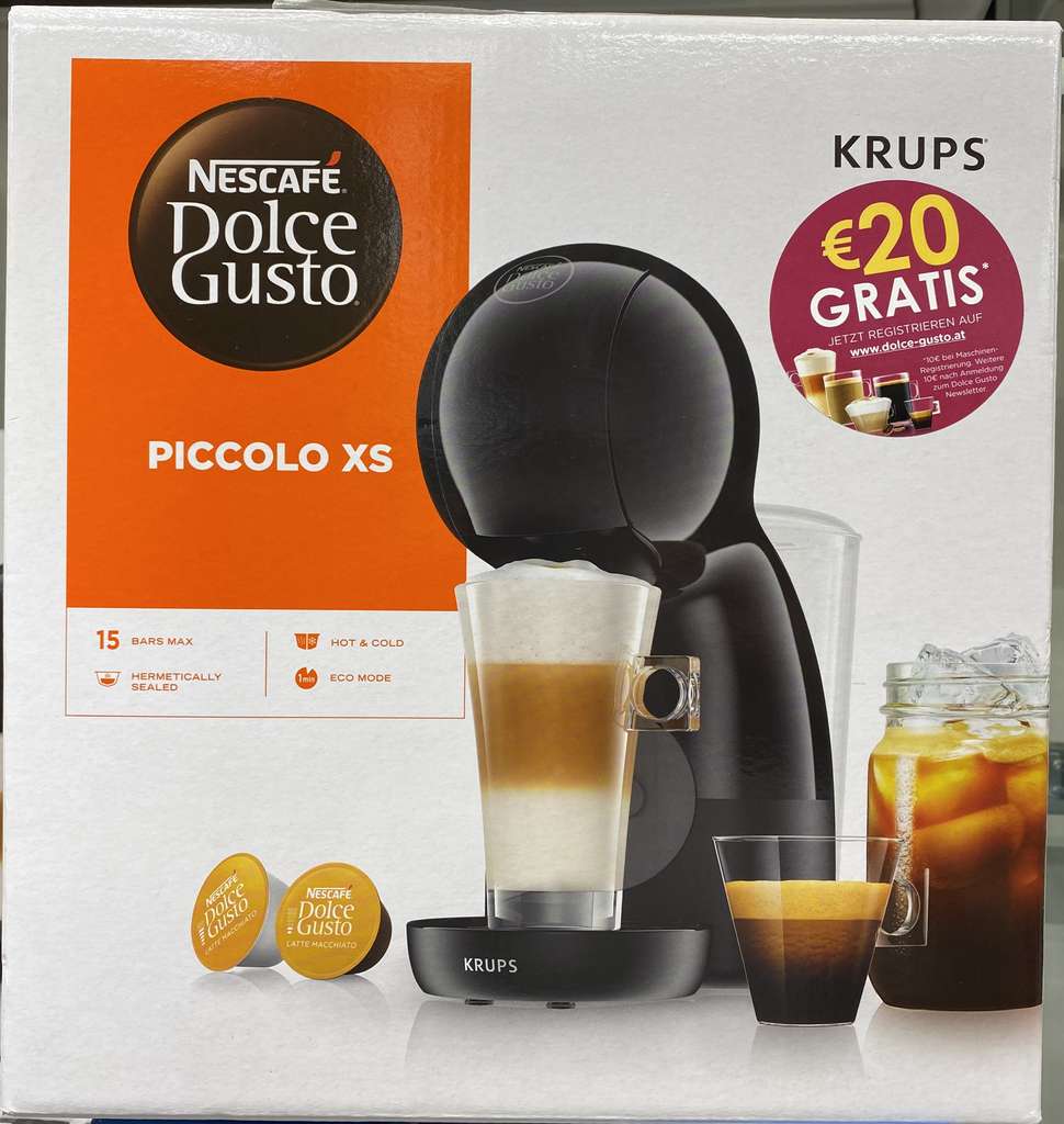 Kaffeemaschine Beinahe Geschenkt Krups Nescafe Dolce Gusto Piccolo