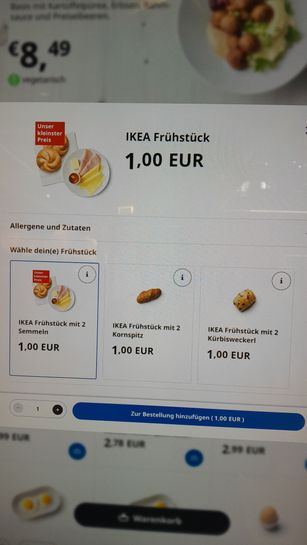 Frühstück nur €1 im IKEA Restaurant – jetzt & hier bei IKEA at IKEA