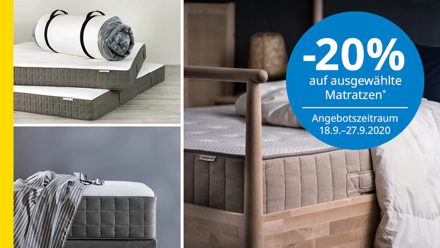 Ikea Auf Alle Matratzen Ausser Jomna On Und Offline Preisjager