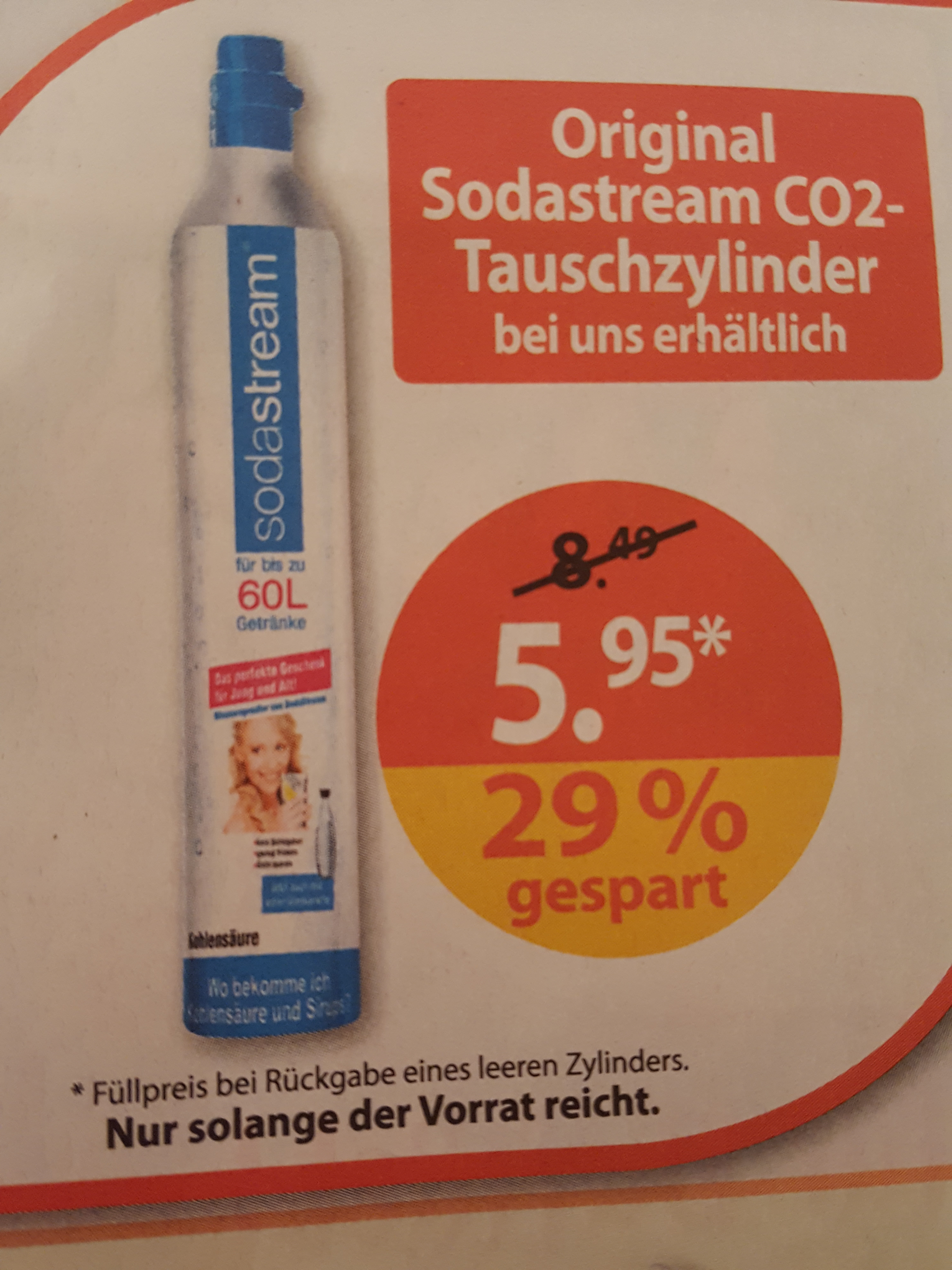 Muller Original Soda Stream Tauschzylinder Preisjager