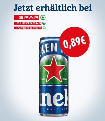 Spar Interspar Eurospar Heineken 0 0 Sleek Can Um 0 Preisjager