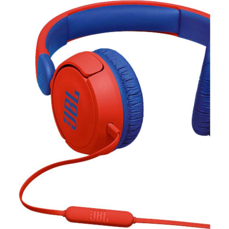 JBL Kinder-Kopfhörer »Jr310« Blau/Rot, speziell für Kinder