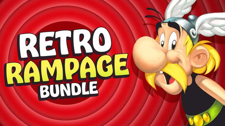 "Retro Rampage Bundle" 11 Games: Toki, Asterix & Obelix XXL Romastered + XXL 2 + Slap them all, North&South, XIII, Flashback, Mega Race, ...