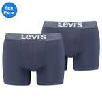 3x 2er Pack Levi's Solid Basic Boxershorts, verschiedene Farben, S - XXL
