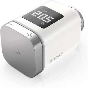Bosch Smart Home Heizkörperthermostat II, smartes Thermostat mit App-Funktion, kompatibel mit Amazon Alexa, Google Home und Apple HomeKit