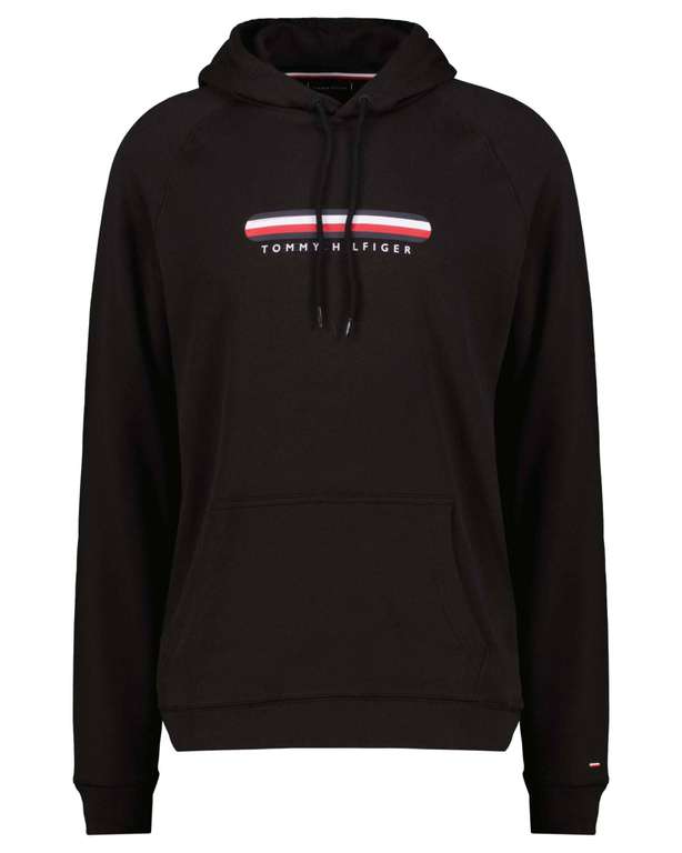 Tommy Hilfiger SeaCell Hoodie mit Tommy-Tape, schwarz, S-XL