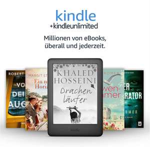 Amazon Kindle mit Frontlicht + 3 Monate Kindle Unlimited