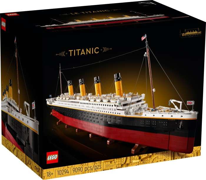 Lego Creator Expert 10294 Titanic 9090 teile + 5fach Payback