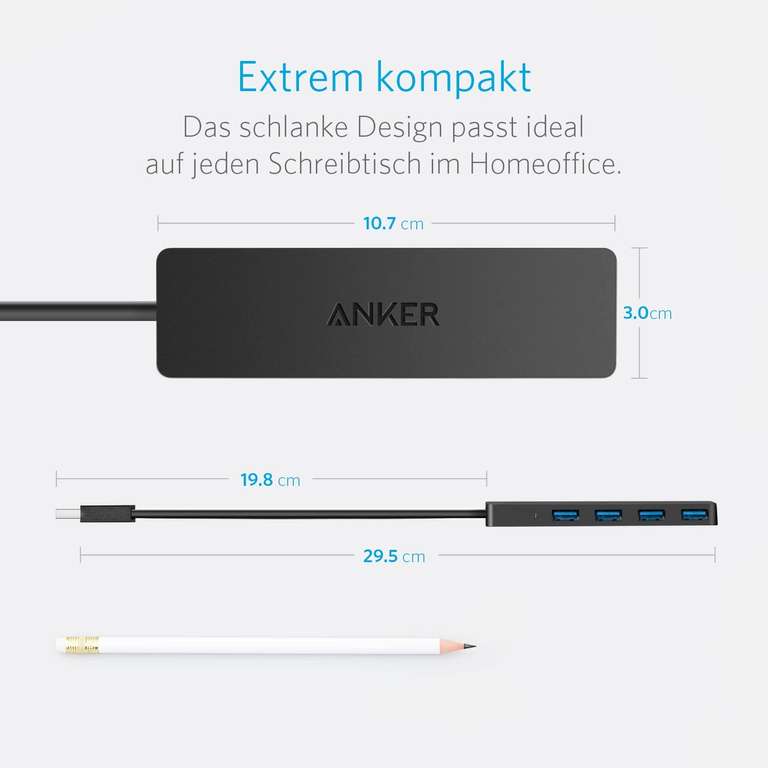 Anker 4-Port USB 3.0
