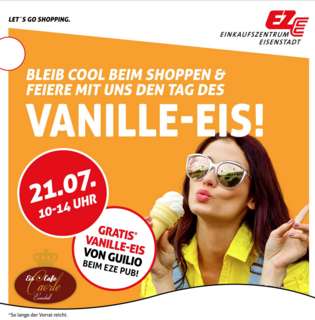 EKZ Eisenstadt gratis Eis für alle am 21.07.