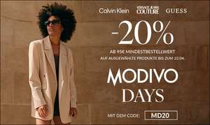 Modivo: -20% auf über 70 000 Produkte (ab 95€ Bestellwert)
