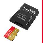 SanDisk Extreme R190/W130 microSDXC 512GB Kit UHS-I U3, A2, Class 10