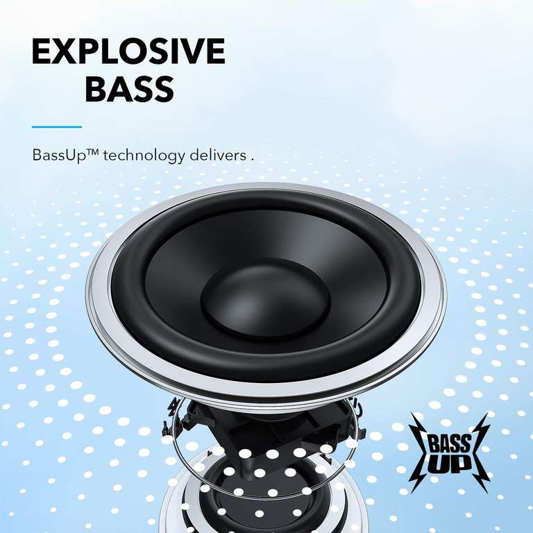 Anker Soundcore Mini 3 Bluetooth-Lautsprecher mit BassUp und PartyCast Technologie, USB-C, Wasserschutz IPX7, Individueller EQ