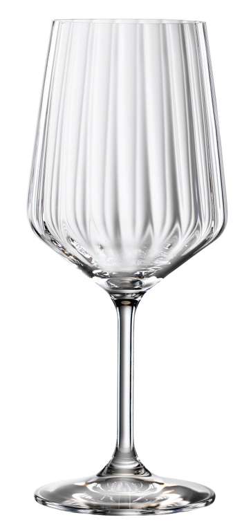 SPIEGELAU Gläser-Set »Life Style«, 12-teilig, Reliefstruktur (4 Weißwein-, 4 Rotwein- und 4 Longdrinkgläser)
