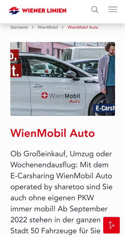 e-carsharing: 5€ Guthaben für alte share-me Kunden