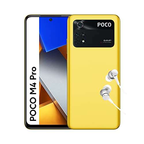 Xiaomi Poco M4 Pro, 6/128GB, gelb od. schwarz