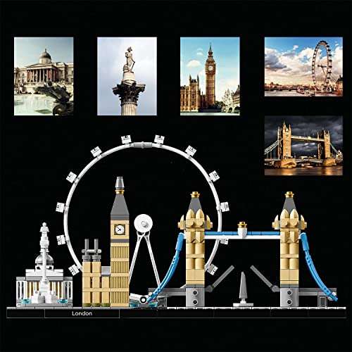 LEGO Architecture London Set, Skyline-Modellbausatz mit London Eye, Big Ben, Tower Bridge