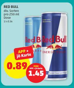 Red Bull div. Sorten, 250ml