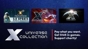 X Universe Collection (X, X2, X3, X4) (Humble Bundle) (Steam Keys) ab 1 Euro