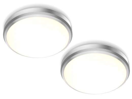 2x Philips Balance CL257 LED-Deckenleuchte | 17 Watt | 2.700 K | Ø 31,3cm