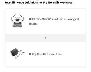DJI Mini 3 Pro RC + Fly More Kit