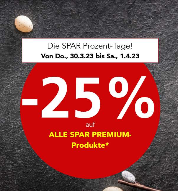 -25% auf alle Biere bei Spar / Eurospar und Interspar bis Sa. 1.4.23 (Auch gültig auf alle Aktionspreise)