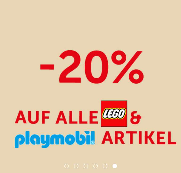 Interspar Onlineshop -20% auf LEGO/Playmobil + mit Newsletter Gutschein kombinierbar + Gratis Versand (Bestpreise möglich)