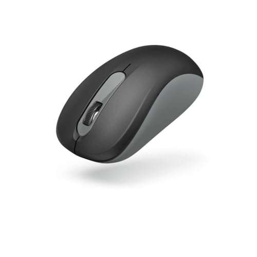 Hama kabellose Maus für Links- und Rechtshänder (3 Tasten, 2,4 Ghz, mit USB-Nanoempfänger, 1600 dpi, optisch)
