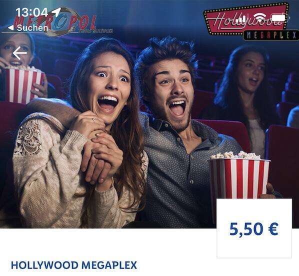 Kino-Montag im Hollywood-Megaplex (Gasometer, St. Pölten, SCN, Innsbruck, PlusCity)