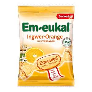 75g Em-eukal Ingwer-Orange Hustenzuckerl