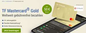 TF Mastercard Gold + 50 € Bonus