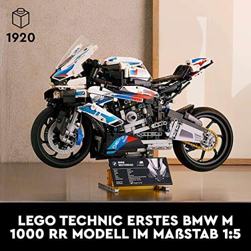 Lego Technic "42130" BMW M 1000 RR Motorrad Modell für Erwachsene