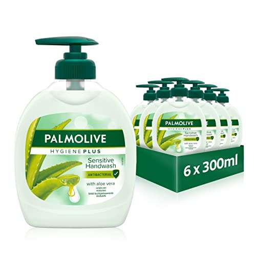 6x 300ml Palmolive Seife Hygiene-Plus Sensitive