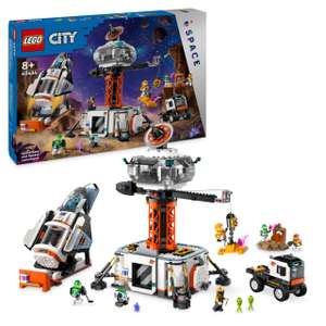LEGO City Raumbasis mit Startrampe, Raumstation-Spielzeug