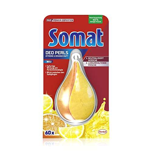 Somat Deo Perls Geschirrspüler Deo Zitrone & Orange 8 Stück