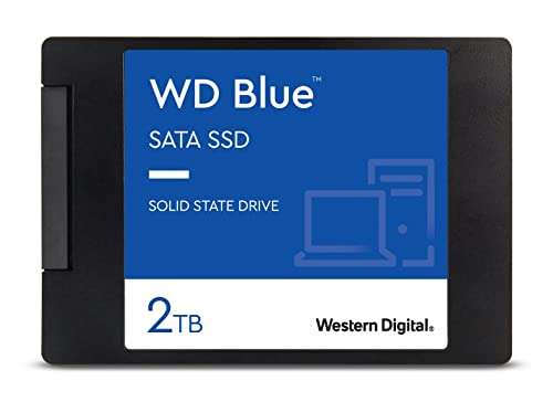 Western Digital WD Blue 3D NAND SSD, 2TB, SATA
