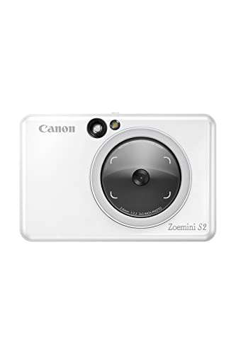 Canon Zoemini S2 Sofortbildkamera Fotodrucker + Fotopapier 10 Stk ZINK ZP-2030