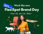 FlexiSpot Brand Day Tischgestelle, Sessel etc. ab 22.5.