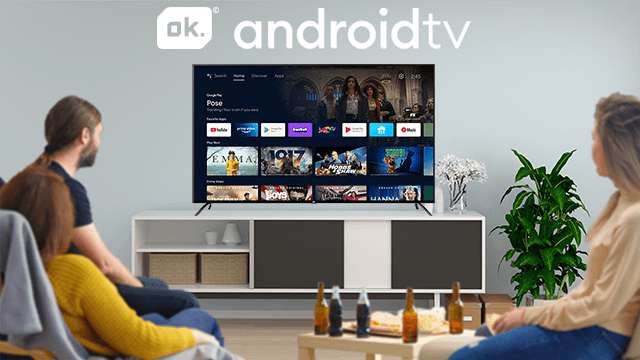 OK. ODL 65952UC-TAB - 65" 4K UHD Android Smart TV