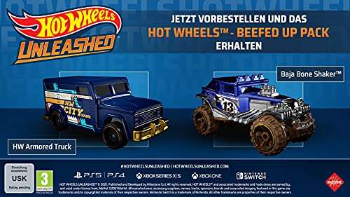 "Hot Wheels Unleashed Day One Edition" (Xbox Series X) kleine Karren, kleiner Preis / nicht Matchbox, sondern XBOX