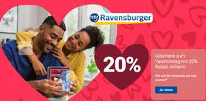 Ravensburger: 20% auf Fotopuzzle, Foto Memory und viele Bastelsets + 5€ on top ab 20€