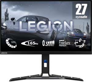 Lenovo Legion Y27-30 27" Full HD Gaming Monitor mit 180Hz, 400 nits, 0,5ms Reaktionszeit, HDMI, DisplayPort, AMD FreeSync