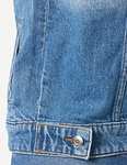 s.Oliver Damen Kurzarm Jeansweste mit Hemdkragen in 32 - 48