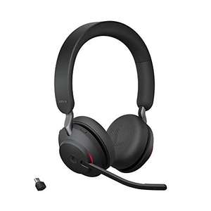 Jabra Evolve2 65 Wireless PC Headset – Noise Cancelling - MS Teams certified – USB-C BT Adapter – WHD "Wie neu" bis "gut"
