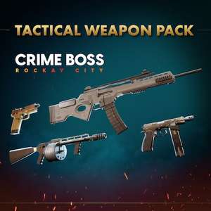 "Crime Boss: Rockay City – Taktisches Waffen-Paket DLC" (XBOX Series X|S / PlayStation 5 / PC im Epic Store) kostenlos für begrenzte Zeit
