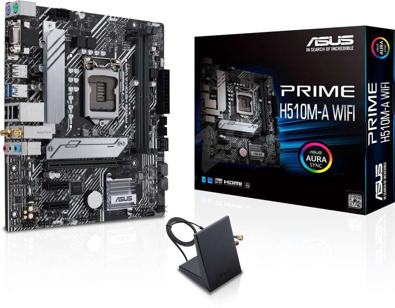 Asus Prime H510M-A WIFI, µATX Mainboard, Intel 1200