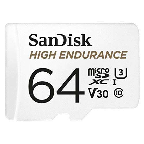 SanDisk High Endurance microSDXC, 64GB Kit