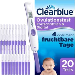 20x Clearblue "Fortschrittlich & Digital" Ovulationstest-Kit bei Kinderwunsch