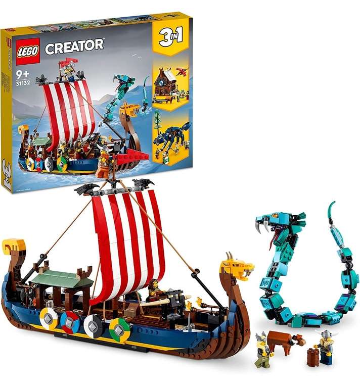 LEGO 31132 Creator 3in1 Wikingerschiff
