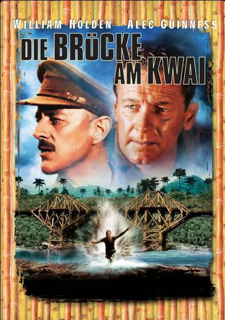 Filmklassiker: "Die Brücke am Kwai" augezeichnet mit 7 Oscars, als Stream oder zum Herunterladen aus der 3Sat Mediathek